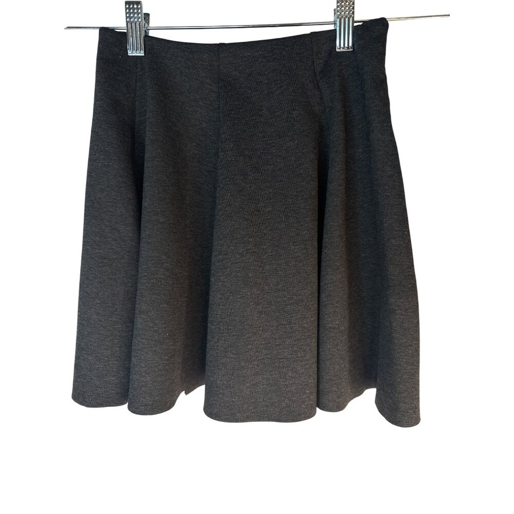 2/$30 ZARA Small Trafaluc Grey Flare Mini Skirt